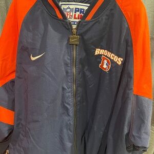 Denver Broncos Nike zip up jacket